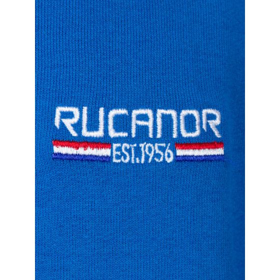 Afbeelding laden in galerijviewer, Rucanor Sky sweatvest hooded unbrushed heren blauw maat 3XL

