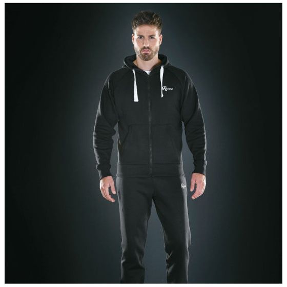 Afbeelding laden in galerijviewer, Rucanor Sky sweatvest hoodie heren zwart maat S
