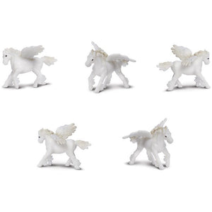 Safari Pegasus speelgoedfiguren junior wit 192 stuks
