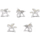 Safari Pegasus speelgoedfiguren junior wit 192 stuks