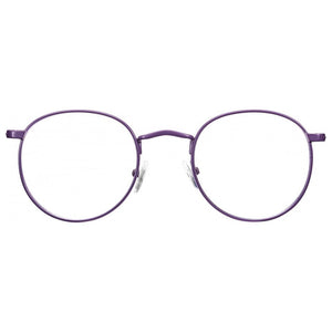 Solar Leesbril ovaal unisex acryl violet sterkte +1,50