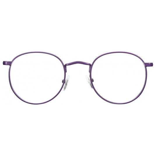 Solar Leesbril ovaal unisex acryl violet sterkte +1,50