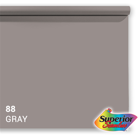 Afbeelding laden in galerijviewer, Superior Achtergrondpapier 88 Grey 3,56 x 30,5m
