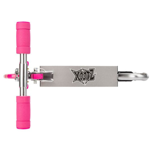Xootz Folding stuntstep voetrem meisjes roze